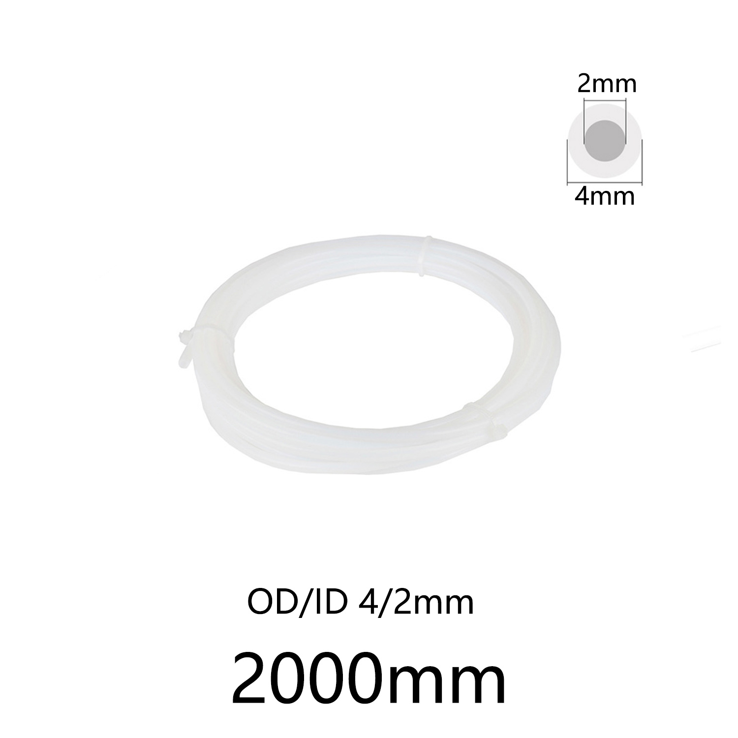 Ptfe Tape Thread - 1 tube PTFE de 4 mm