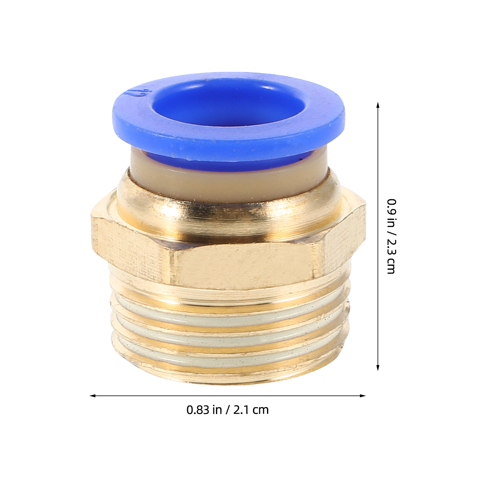 6 pièces, raccords pneumatique - Compression Fitting Brass avis et prix